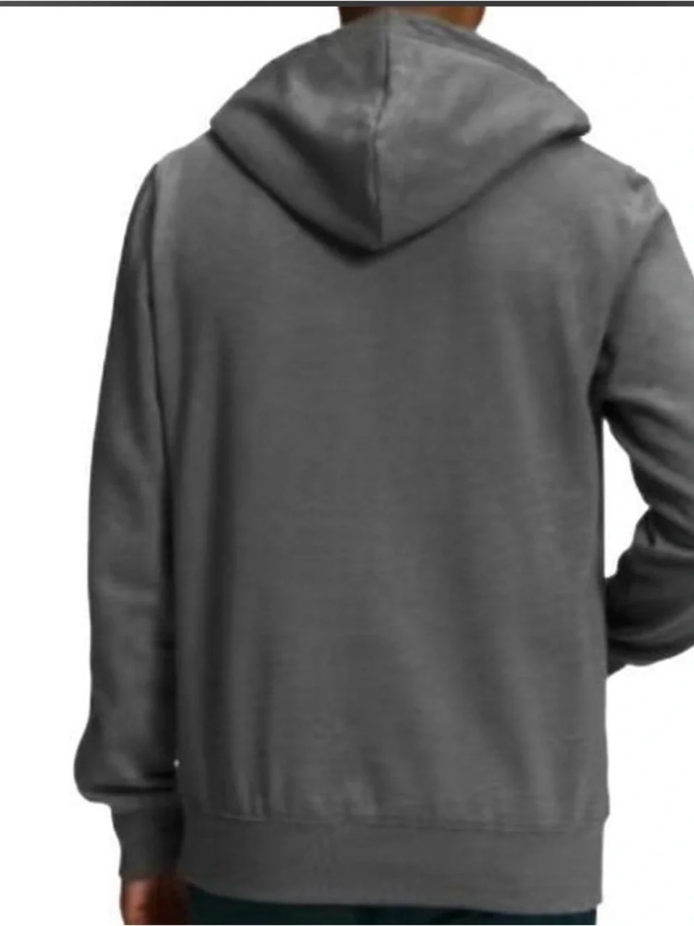 The North Face Half Dome Hoodie Men’s Large Grey Pullover Sweatshirt A7R9F EUC